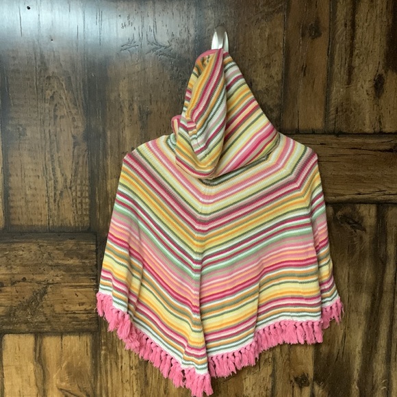 Kids knit hooded poncho Gap - Picture 3 of 4